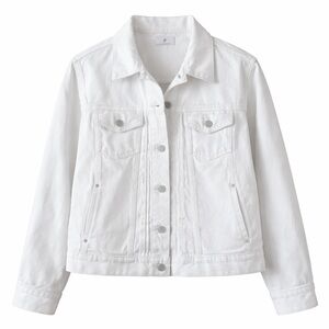 Old Navy Women's Crisp White Denim Jacket